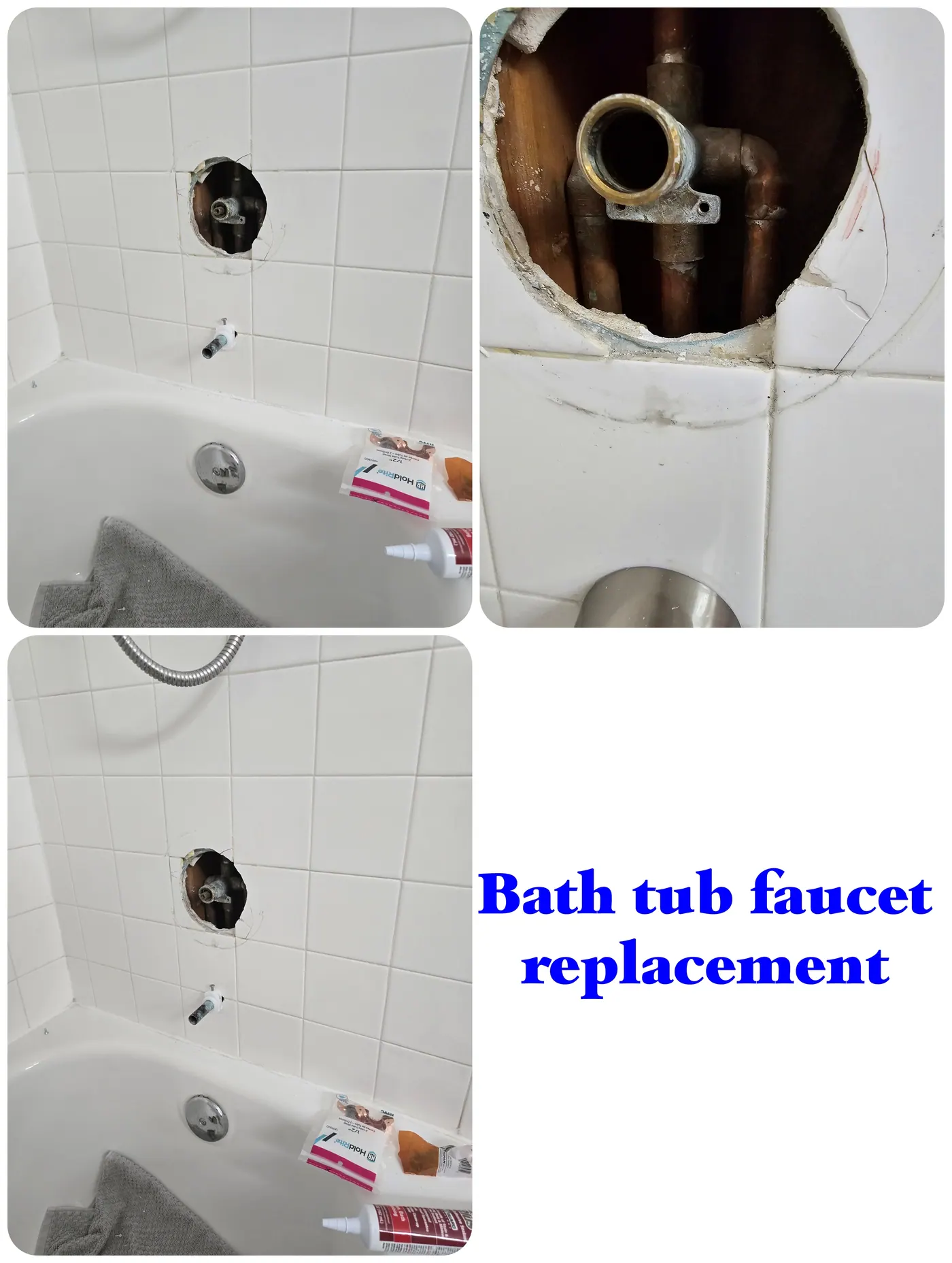 Bathtub Faucet Replacement project photo by Mr. B Handyman Services in Las Vegas