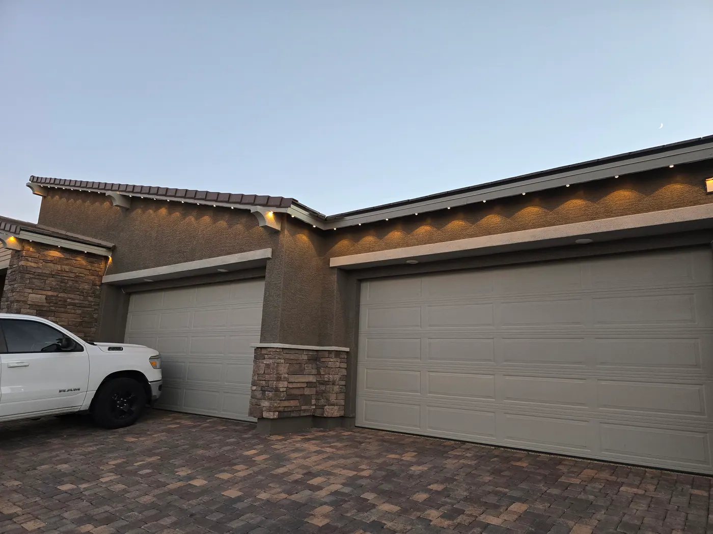 Christmas Lights project photo by Mr. B Handyman Services in Las Vegas
