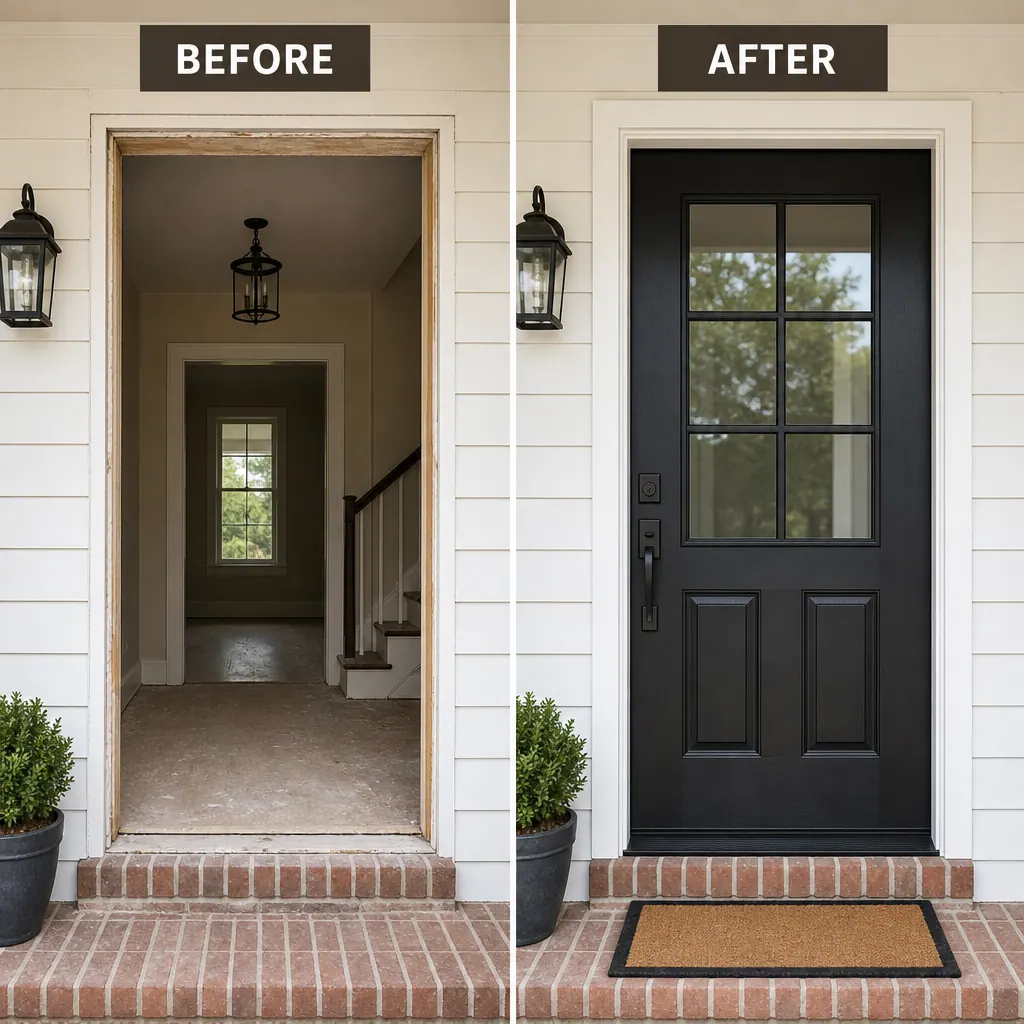 Door Instalation project photo by Mr. B Handyman Services in Las Vegas