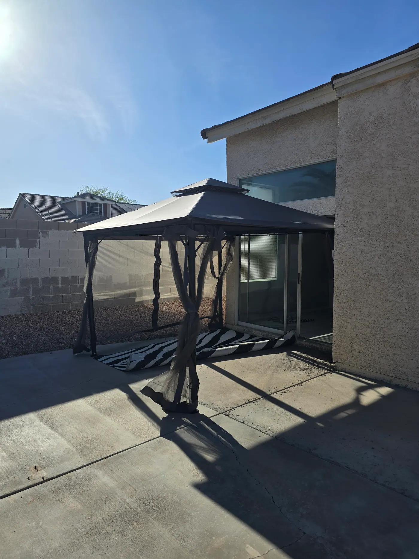 Gazebo Assembly project photo by Mr. B Handyman Services in Las Vegas