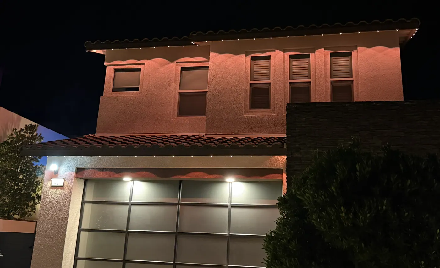 Holiday Light project photo by Mr. B Handyman Services in Las Vegas