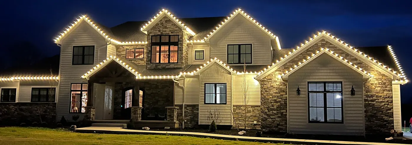 Holiday Lighting project photo by Mr. B Handyman Services in Las Vegas