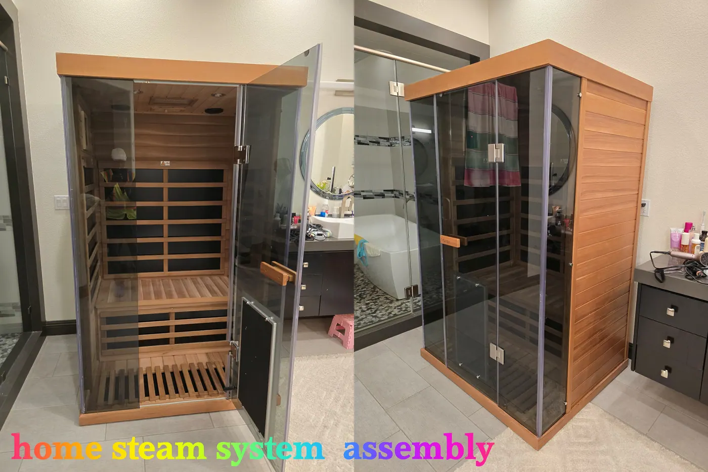 Home Steam System project photo by Mr. B Handyman Services in Las Vegas