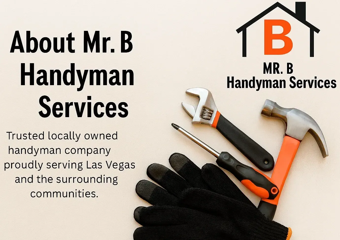 Mr B Handyman Services Team Photo project photo by Mr. B Handyman Services in Las Vegas