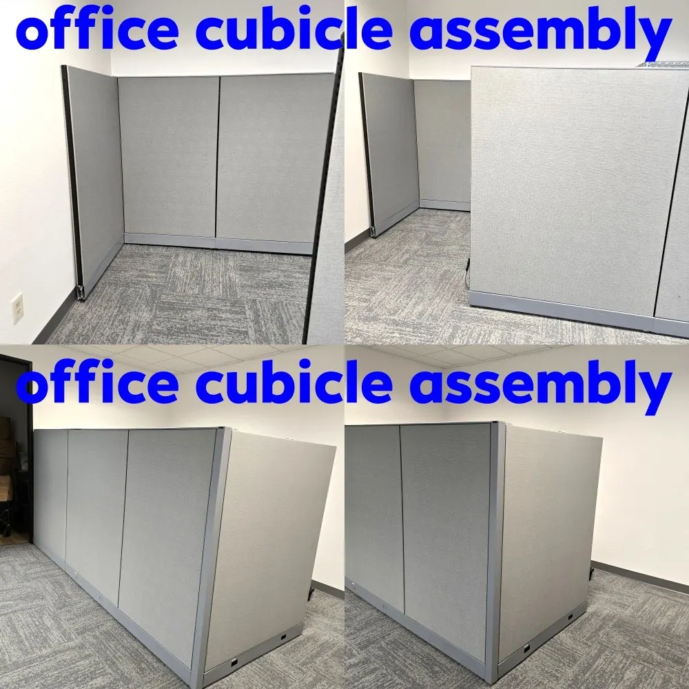 Office Cubicle Assembly project photo by Mr. B Handyman Services in Las Vegas