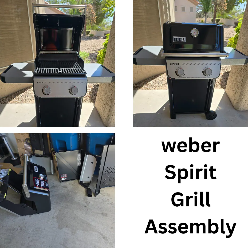 Weber Spirit Grill Assembly project photo by Mr. B Handyman Services in Las Vegas