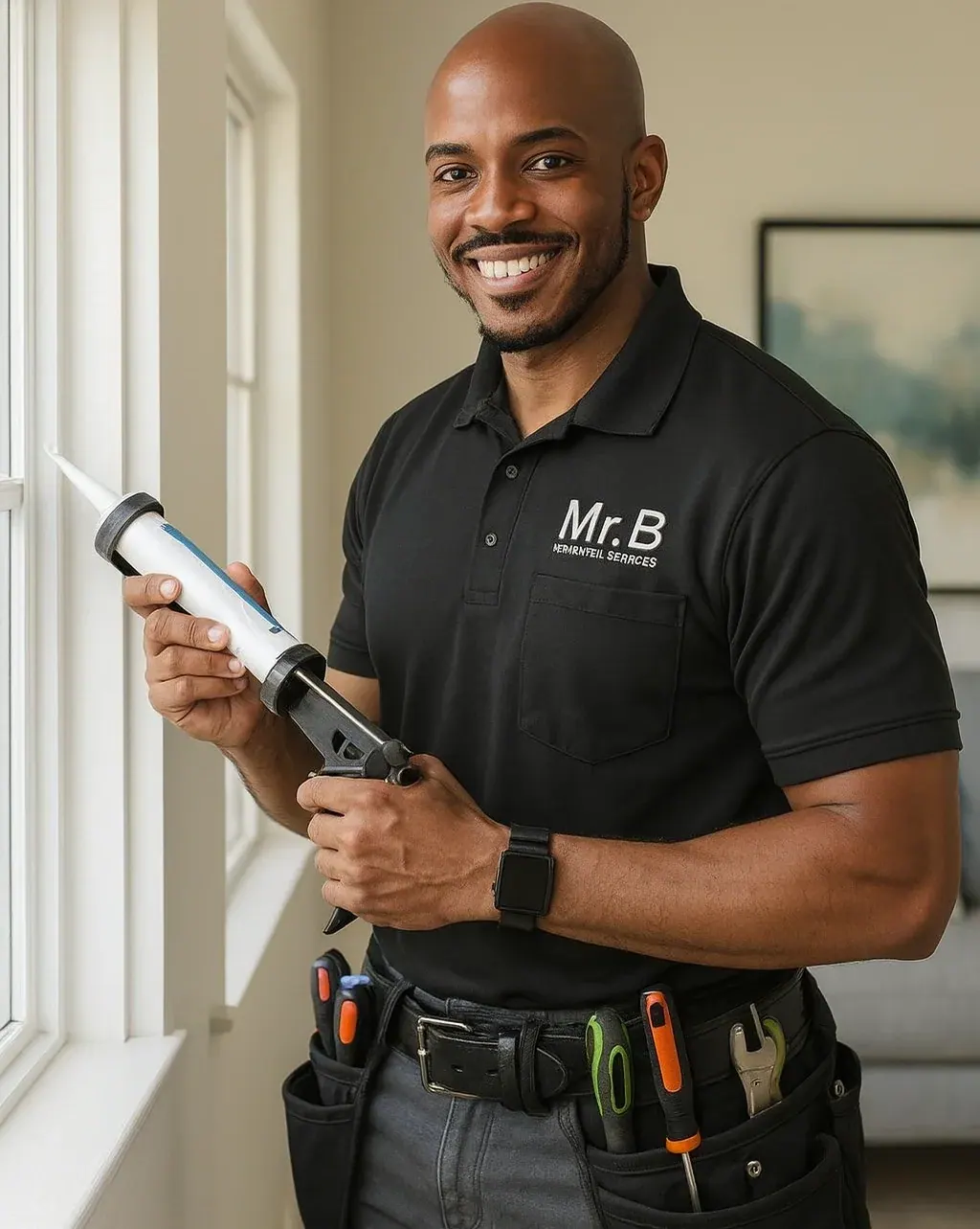 Window Caulking And Repair E1764107868577 project photo by Mr. B Handyman Services in Las Vegas